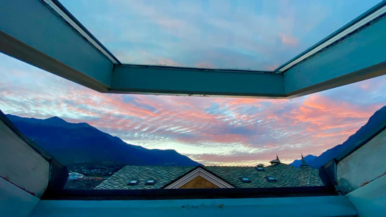 Mansarda Del Sole, Nel Cuore Di Aosta Buitenkant foto